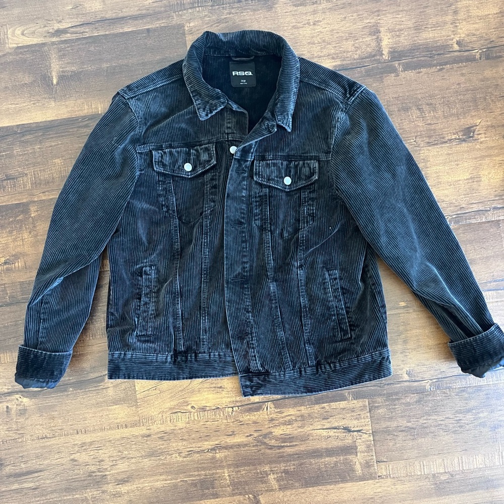 RSQ corduroy button up jacket size L